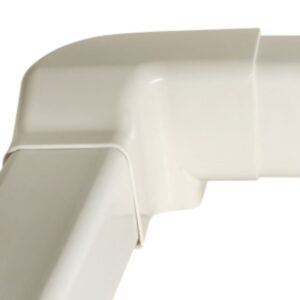 Kolano prawe pionowe do koryt 80 x 60 mm