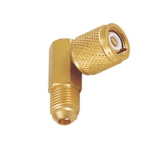 Adapter mosiężny V01 90° (5/16"m x 5/16"f ruchoma nakrętka) VALUE