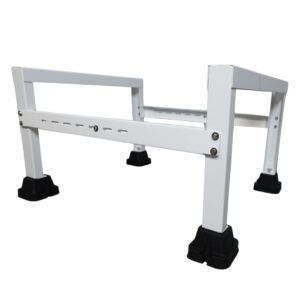 Podstawa pod Klimatyzator / Pompę Ciepła biała ze stopami antywibracyjnymi