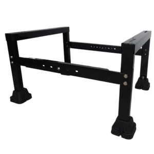 Podstawa pod Klimatyzator / Pompę Ciepła czarna ze stopami antywibracyjnymi