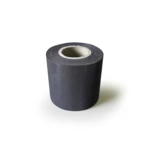 Czarna bezklejowa taśma do owijania instalacji 55mmx9m (odporna na UV)