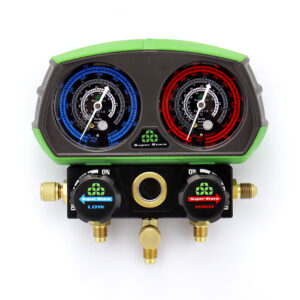 Zestaw manometrów SUPER STARS ST-B2801 R410A, R32, R407C i R134A